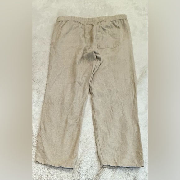 **Goodfellow & Co Linen-Blend Pants – Men’s Large, Beige, Regular Fit** - Picture 2 of 4
